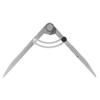 6 Inch Rotating Tool Stainless Steel Divider Caliper Adjustable Wing Caliper  Woodworking