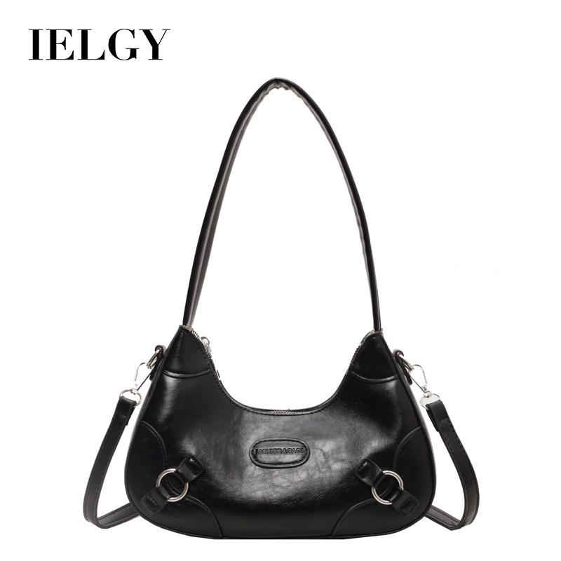 IELGY Простая сумка через подмышку в стиле ретро, универсальная сумка-мессенджер через плечо