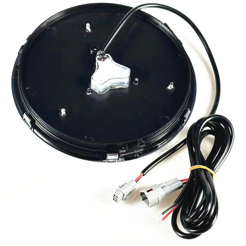 Для Mercedes benz W204 W205 W213 W177 W176 W218 W253 GLE GLC GLS W206 VITO W447Светящийся значок решетки 3D выпуклая звезда Передняя эмблема