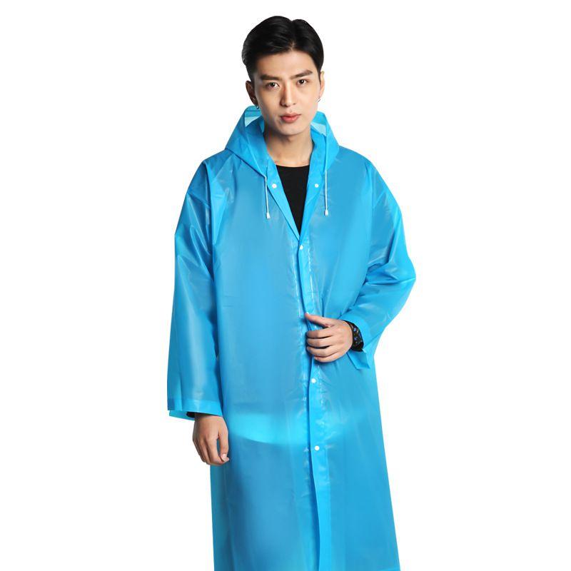 Premium Quality Adult Raincoat Thickened Poncho Conjoined Non Disposable Raincoat For Unisex Wear