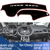 Для Chery Jetour X70 2018 2019 2020 2021 2022 Автомобильный чехол на приборную панель Коврик на панель Накладка на панель Ковер Dashmat Защитные коврики от УФ-лучей