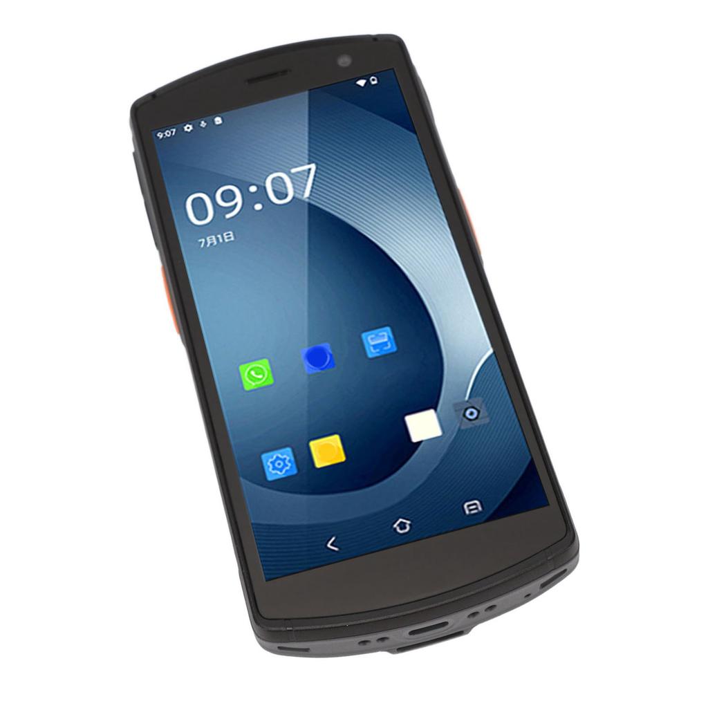 Ручной сканер штрих-кода Экспресс терминал сбора данных Цветной полноэкранный Беспроводной считыватель штрих-кода Поддержка 1D 2D NFC