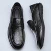 FashionSoft Sole Cow Leather Loafers Male Spring Autumn New Designer Fashion Casual Shoes for Men Breathable Summer Driving Shoes Man