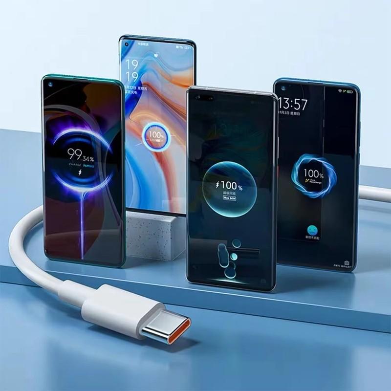 6A Сверхбыстрые зарядные кабели Type C Универсальный USB C Зарядный провод для Samsung Z Flip 7 6 Xiaomi Huawei Google Pixel 10 Pro XL