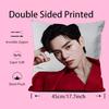 Korean s-Song k-Kang Pillow Case Pattern Printing Pillowcase Living Room Sofa Cushion Cover Bedroom Room Decor