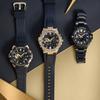 Casio Мужские кварцевые часы из нержавеющей стали, водозащита 200 м, противоударные GST-B100GB-1A9