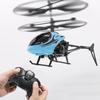 (H2O)Mini RC Infrared Induction Remote Control RC Toy 2CH Gyro Helicopter RC Drone
