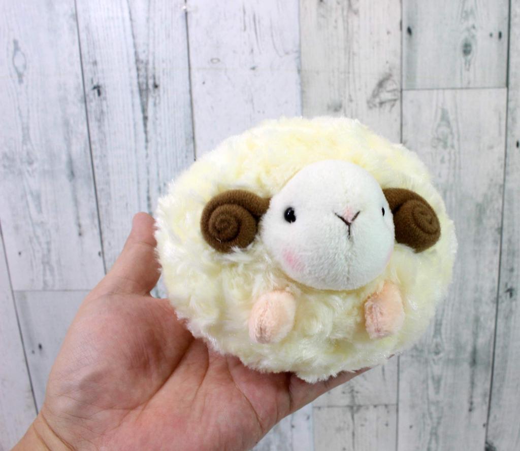 Съемный плюшевый музыкальный ящик Marucchi Овечка Средний Цвет слоновой кости