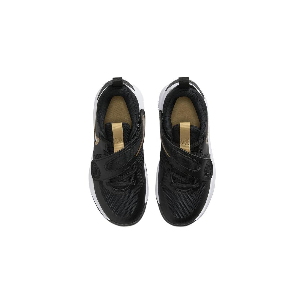 (PS) Nike Team Hustle D11 'Черный Металлик Золотой' Детские DV8994-004