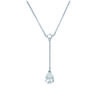 [C4570] - 'Unique' Silver Necklace Silver White (rhodium-plated) - 35x8 Mm