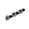 Sparkling Crystal Stone Side Clip Flower Pattern Braided Hair Clips New Double Bangs Hair Clips