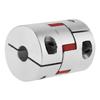 Гибкая муфта вала крестовины OD30mm x L40mm Соединитель муфты шагового двигателя с ЧПУ (8x12мм)