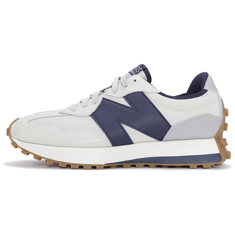 New Balance Nb 327 Comfortable Versatile Low-Top Lifestyle Casual Shoes Unisex Sneaker White Blue Gray U327FC