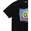 New Era SS24 Футболка с графическим принтом, круглый вырез, короткий рукав, унисекс, черная 14329684