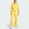 adidas Спортивный топ Originals Adicolor Firebird с тремя полосками и воротником-стойкой, женские топы, ярко-желтый IP0611
