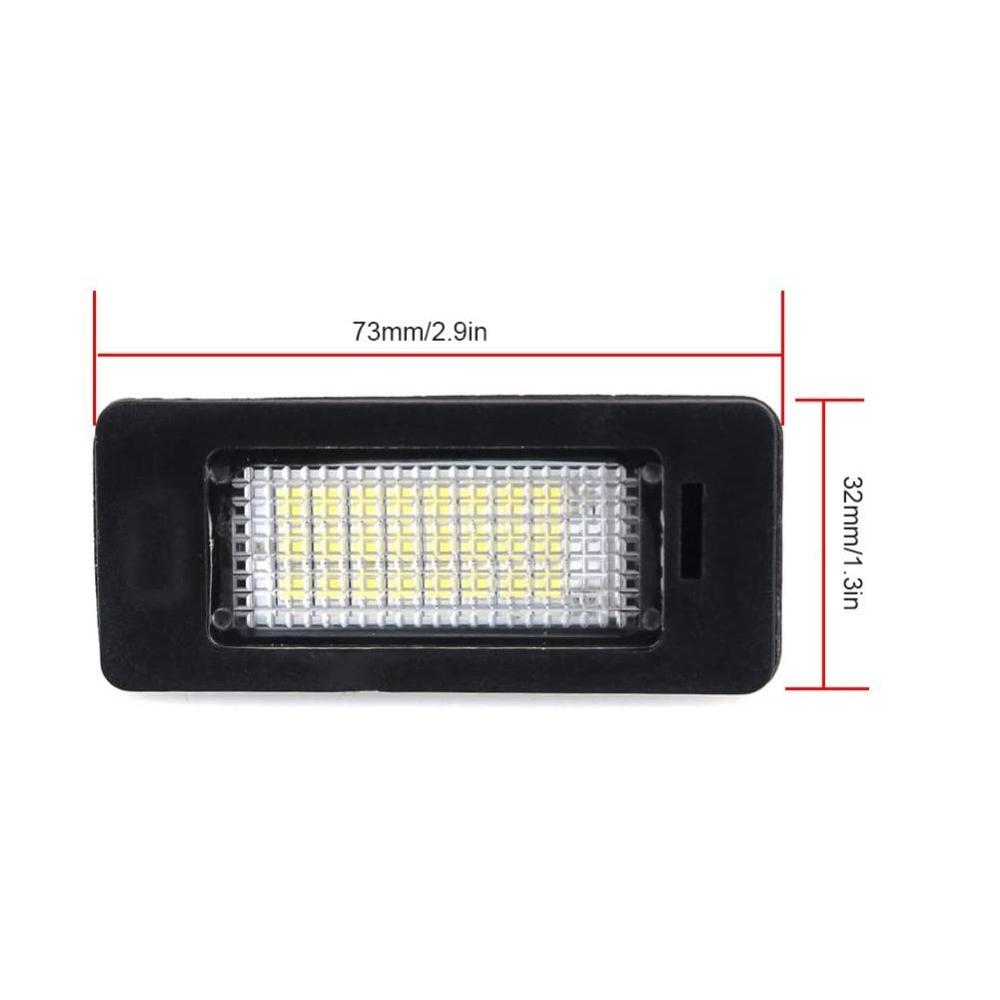 Car License Plate Light Error Free LED Number Plate Lamp for BMW E90 E91 E92 E93 E82 E88 E39 E60 F10X5 E70 X6 E71