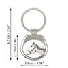 Гафлингер - брелок с лошадью, брелок с принтом, персонализированная подвеска от бренда Art-Dog