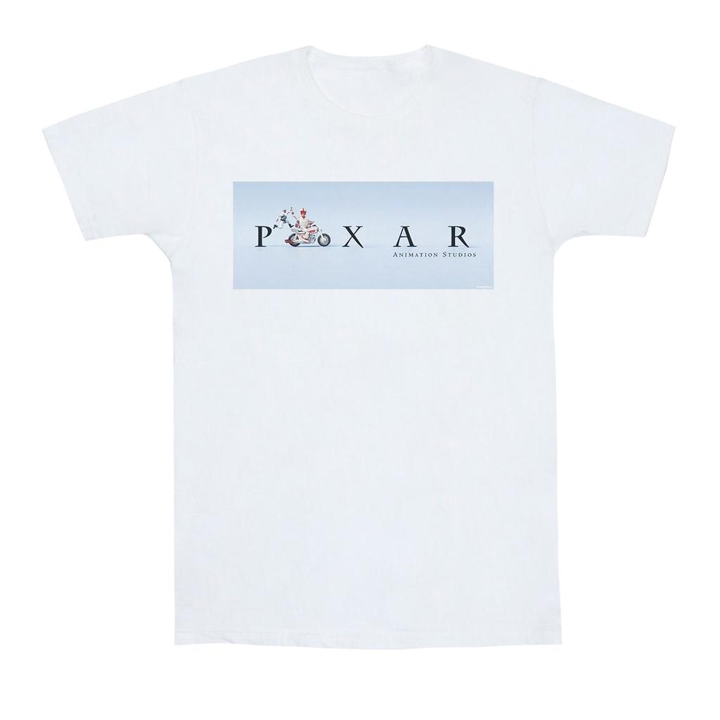 Disney Мужская футболка с логотипом Pixar Studios и Дюком Кабумом из «Истории игрушек 4»