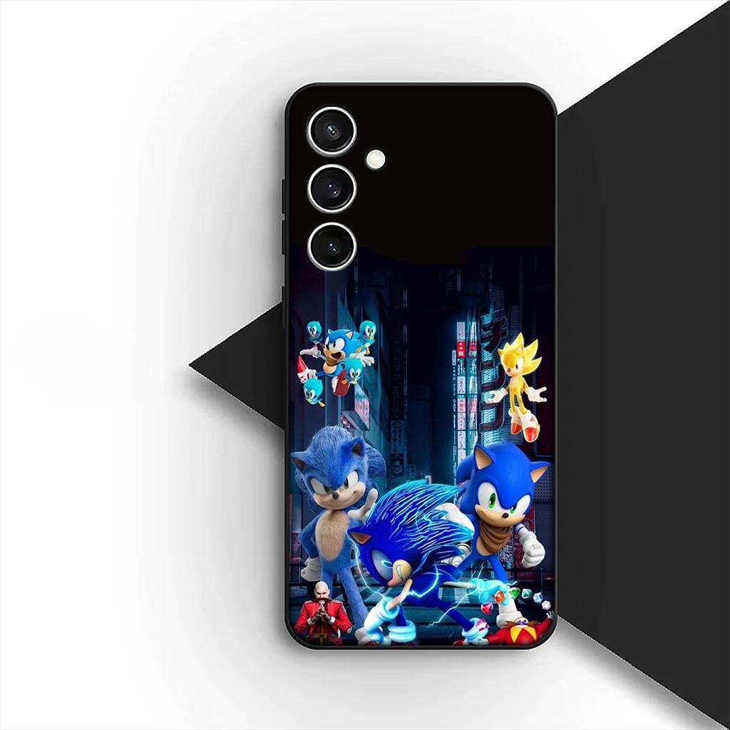 Cover for Samsung Galaxy S24 S25 S23 FE Ultra Plus S7 Edge S25+ S23+ A56 5G Casing Phone Case game S-Sonics Anime HedgehogS