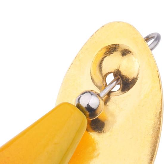 5 шт. 5 см/4,6 г 6 см/6,8 г вращающаяся блесна с крючком из твердого металла вращающаяся приманка для соленой воды пресноводные судак окунь рыболовные принадлежности