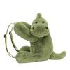 Jellycat Серия Динозавры Животное Хагди Рюкзак Спутник Кукла Плюшевая Кукла Высота 28 см