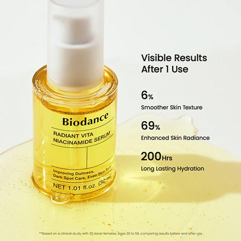 Biodance Сияющая сыворотка с ниацинамидом Vita 30 мл