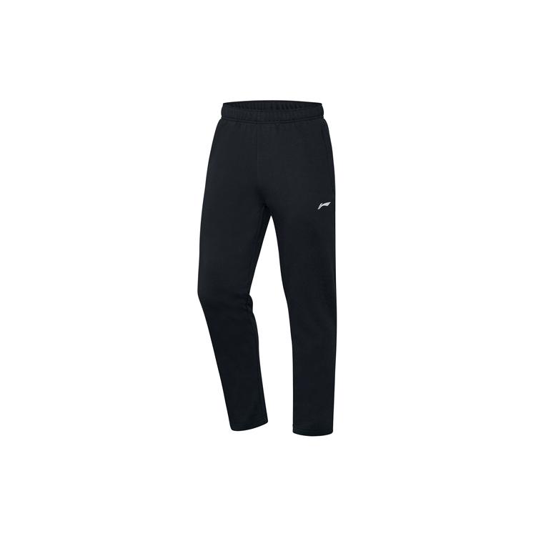 Мужские вязаные спортивные штаны Li Ning Черные AKLSG63-1