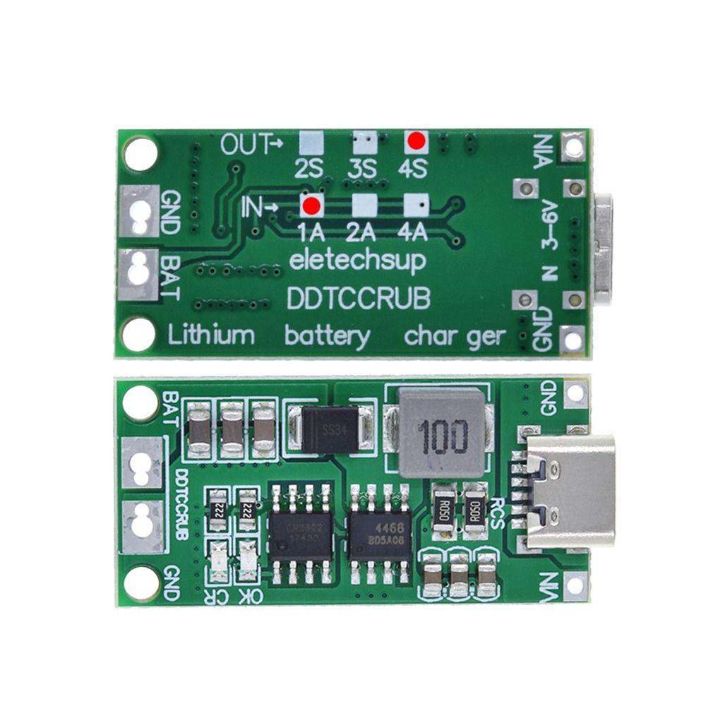 11.1V 14.8V Type-C к 8.4V 12.6V 16.8V Зарядка литиевой батареи Повышающая плата Повышающий модуль 2S 3S 4S