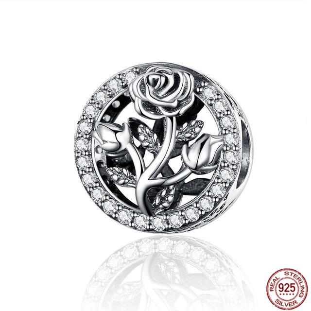 Подходят оригинальные браслеты, подвески, ювелирные изделия, новые S925 стерлингового серебра, сверкающие бусины камеры, семейное дерево, воздушный шар, щенок, кошка, кулон