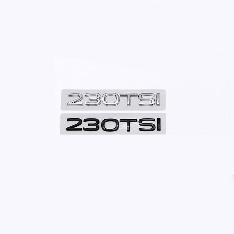 AAYT1 230TSI 280TSI 300TSI 330TSI 380TSI trunk labels new style number car stickers for Volkswagen refit rear boot displacement logo