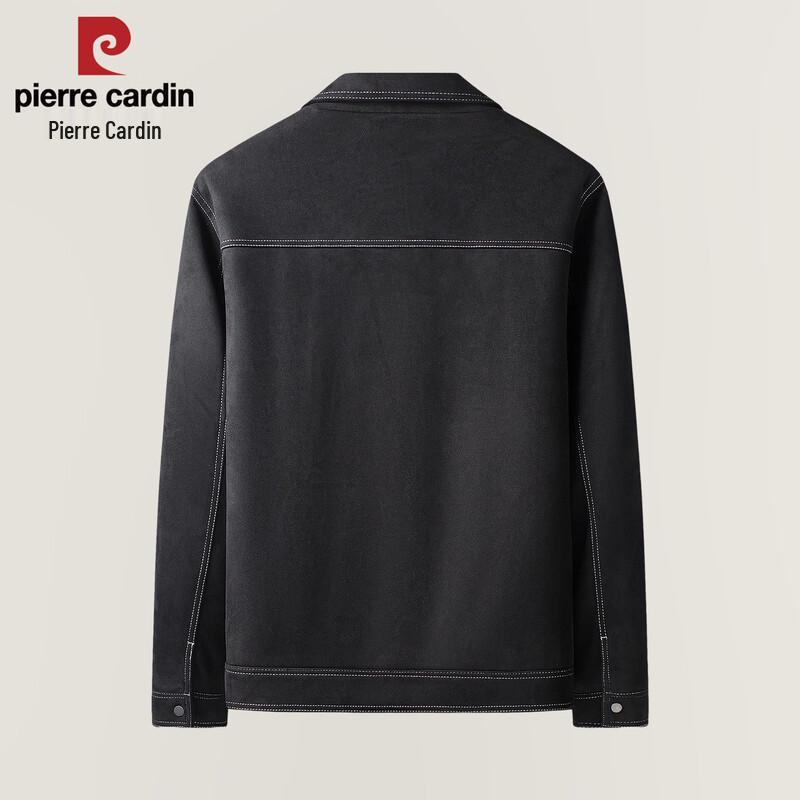 Pierre Cardin Мужская замшевая куртка в стиле кэжуал