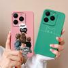 Phone Case For Realme C61 C63 Creative Back Cover For Realme C 61 C 63 Liquid Silicone Funda Full Protection Soft Bumper Cacasa
