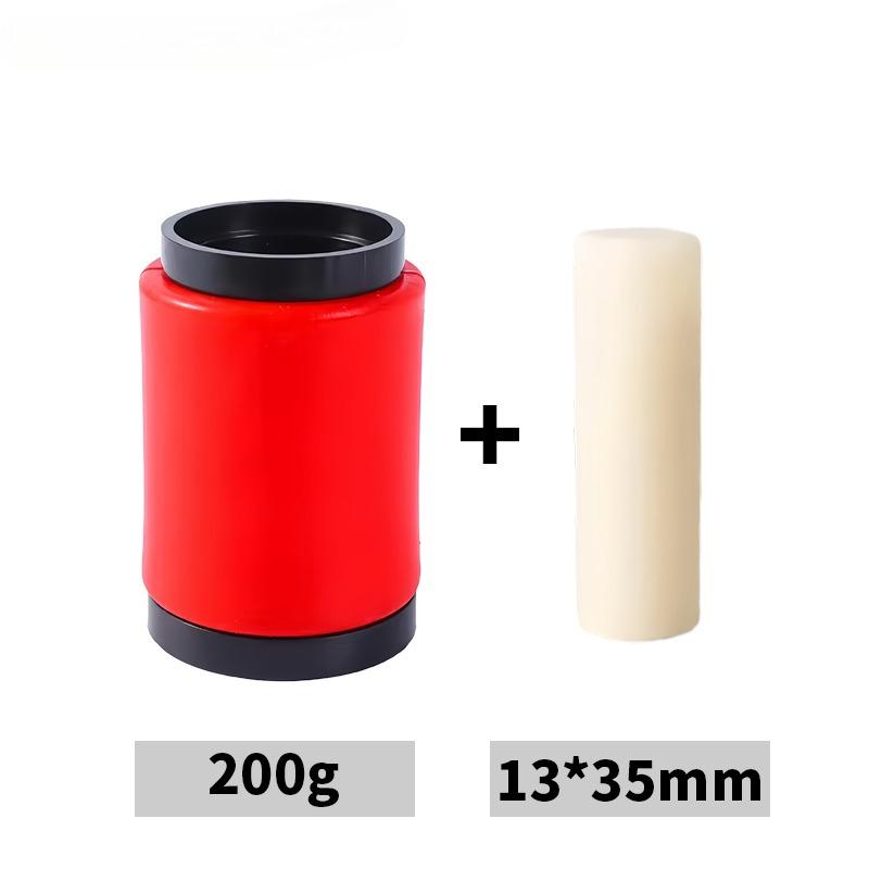 1Set Porcelain Casting Rings Silicone Rubber Rings for Dental Porcelain Furnaces Portable Push-Rod Base Dental Materials