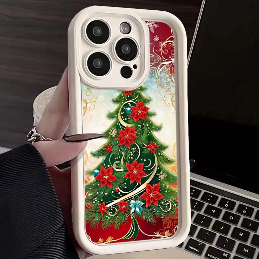 Мягкий чехол Sky Eye Ladder для Xiaomi 14T Redmi 12c 13c 14c Note 11 12 13 Pro 11s 12s Все модели Xiaomi Redmi Чехлы для телефонов NY37 Новый год Счастливого Рождества