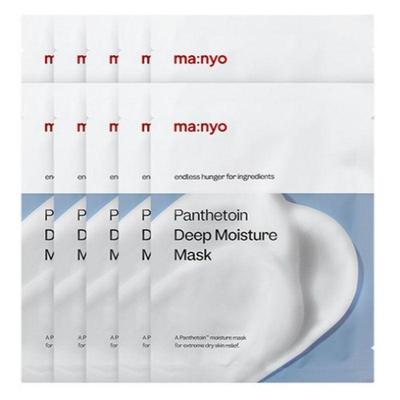 MANYO FACTORY Pantetoine Глубоко увлажняющая маска 30г × 10 листов