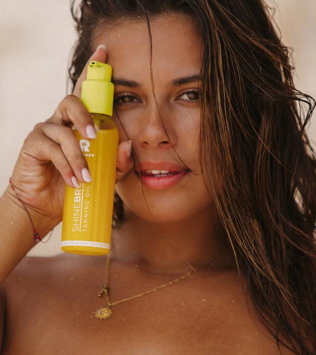 Byrokko Shine Brown Tropical Oil Супербыстрое масло для загара 145мл