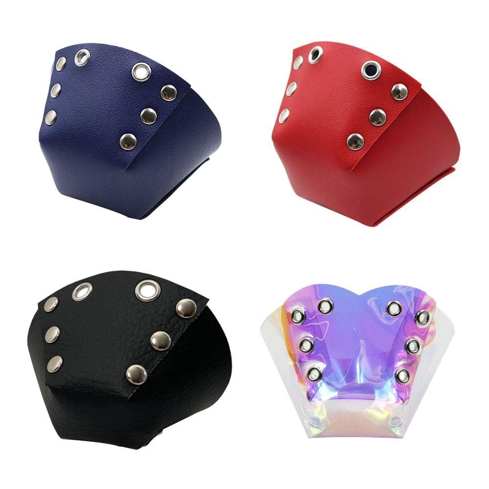 Leather Roller Skating Roller Skate Toe Cap Ice Skates Guards Skate Toe Cap Guards Protective Cover