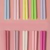 Палочки для еды Macaron шестиугольные палочки для еды Morandi палочки для еды персональные палочки для еды новая бытовая посуда палочки для еды