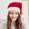 Cute Women Winter Hat Christmas Family Kids Adults Santa's Knit Soft Beanie Skull Cap for Christmas Party Supply
