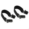 2x Sturdy Adjustable Boot Straps Pant Stirrups Heavy Duty Clips for Bedsheet