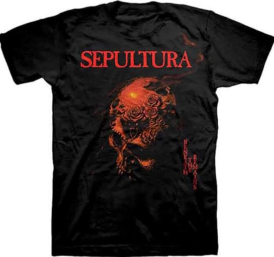 Apparel Sepultura - Beneath The Remains - Men's T-Shirt Black