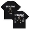 Футболка Brian Adams ROLL WITH THE PUNCHES Тур 2026 Мужская и Женская Ретро Высококачественный Хлопок Подарок для Фанатов