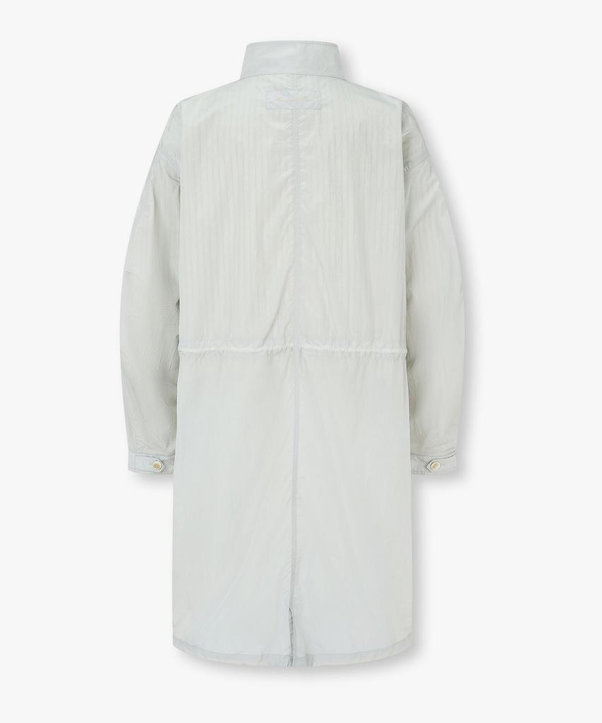 Man On The Boon Nylon String Detail Jacket_Light Grey 4716109006