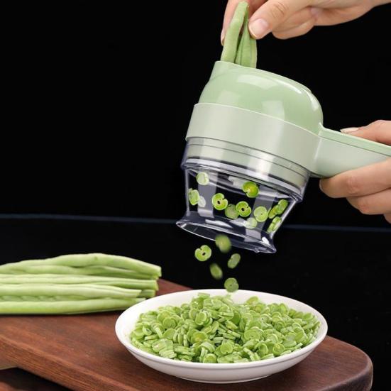 Электрическая чеснокодавилка Ручная овощерезка Перезаряжаемый измельчитель продуктов Мясорубка Многофункциональный кухонный комбайн