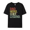 Funny Chef Legend Dad Vintage T Shirts SOFT Streetwear Men Classic Mens Korean Fashion Sale Halloween