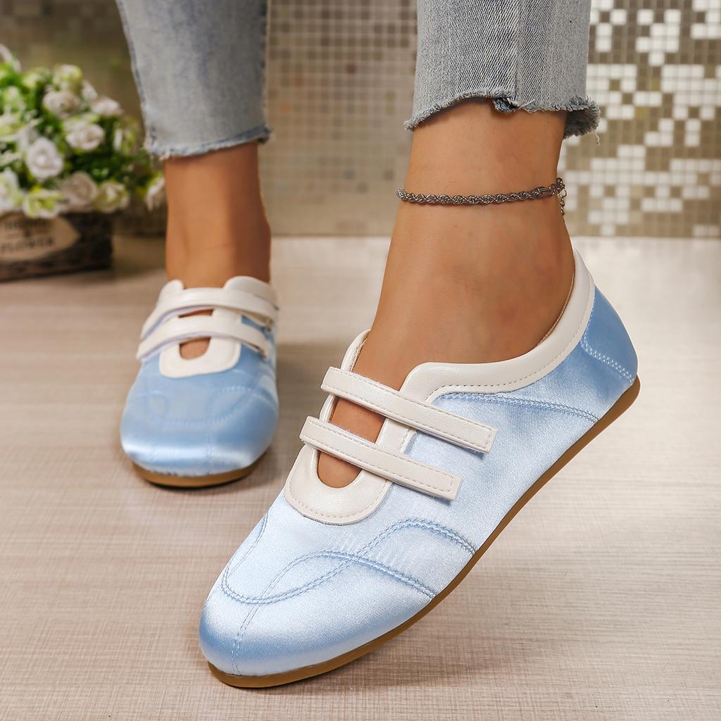 Fashion 2025 Hot Sale Vintage Ballet Flats Women Low-Cut Round Toe Wide Width Flat Sole Fashion Versatile Casual Solid Color Shoes