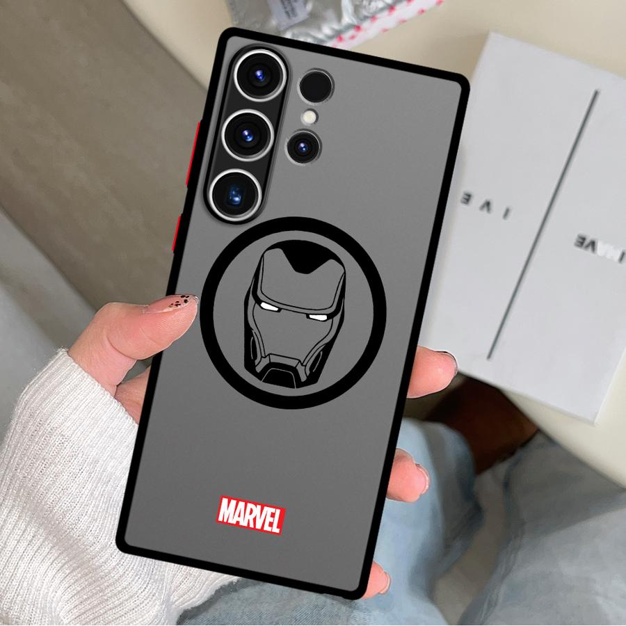 Чехол Marvel Sipiderman Ironman для Samsung Galaxy S26 S22 S20 S25 Ultra S21 S24 Plus S23 FE Note 20 10+ Funda Чехол для телефона