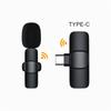 Wireless Lavalier Microphone Noise Reduction 48khz Real-time Radio Mini Type-c Mic Compatible For