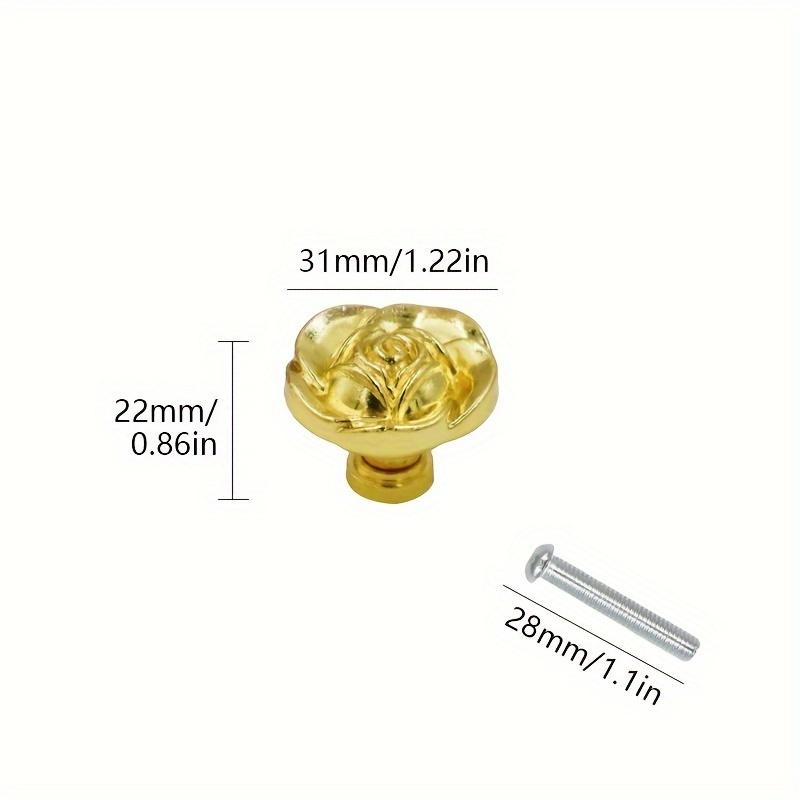 1 шт. Ручка для шкафа из цинкового сплава, золотистые ручки для ящиков кухонных шкафов и комодов, золотистые дверные ручки для шкафов.