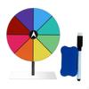 Acrylic Game Wheel Roulette with Erasable Pen And Eraser for Gatherings
